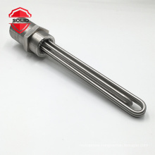 Moderate price flange tubular heating element with thread